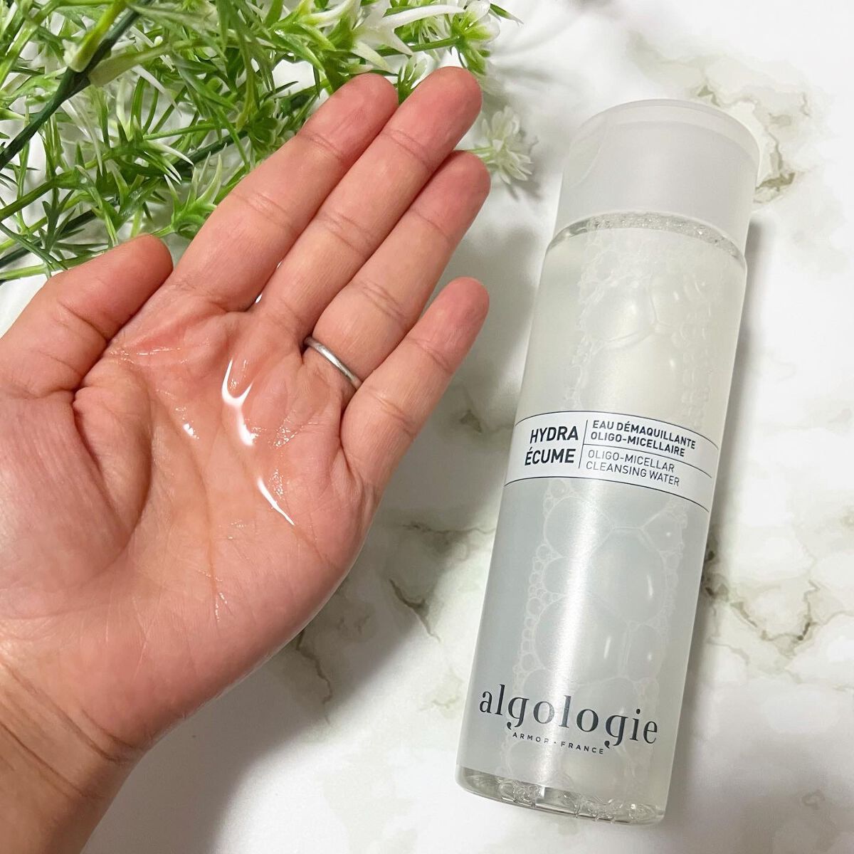 ミセラー クレンジングウォーター/algologie/クレンジングウォーターを使ったクチコミ(3枚目)