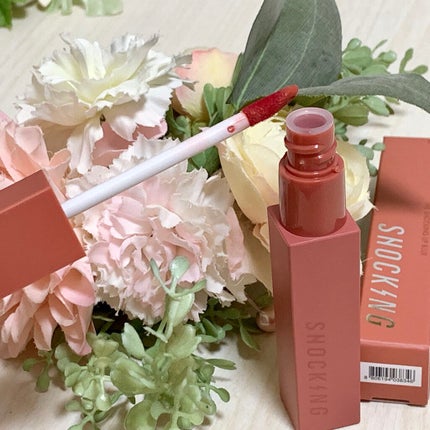 ザショッキングリップブラー/TONYMOLY/口紅を使ったクチコミ(1枚目)