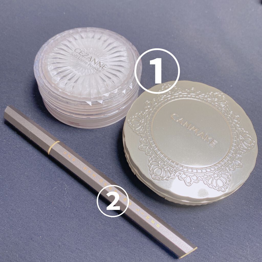 【旧品】マシュマロフィニッシュパウダー/キャンメイク/プレストパウダーを使ったクチコミ（2枚目）