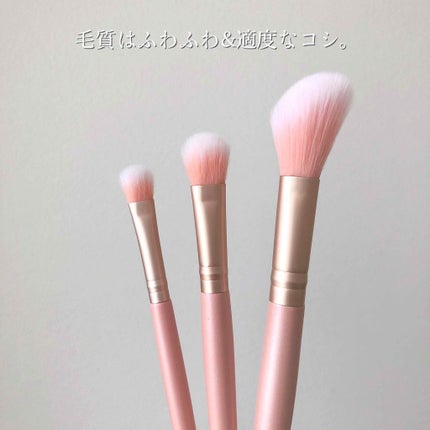ナデシア アイシャドウブラシ2P/NADESHIA/メイクブラシを使ったクチコミ(3枚目)