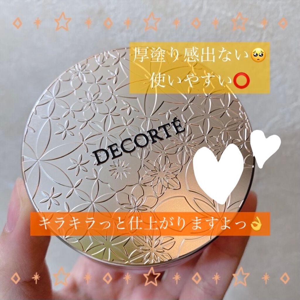 フェイスパウダー/DECORTÉ/ルースパウダーを使ったクチコミ(1枚目)