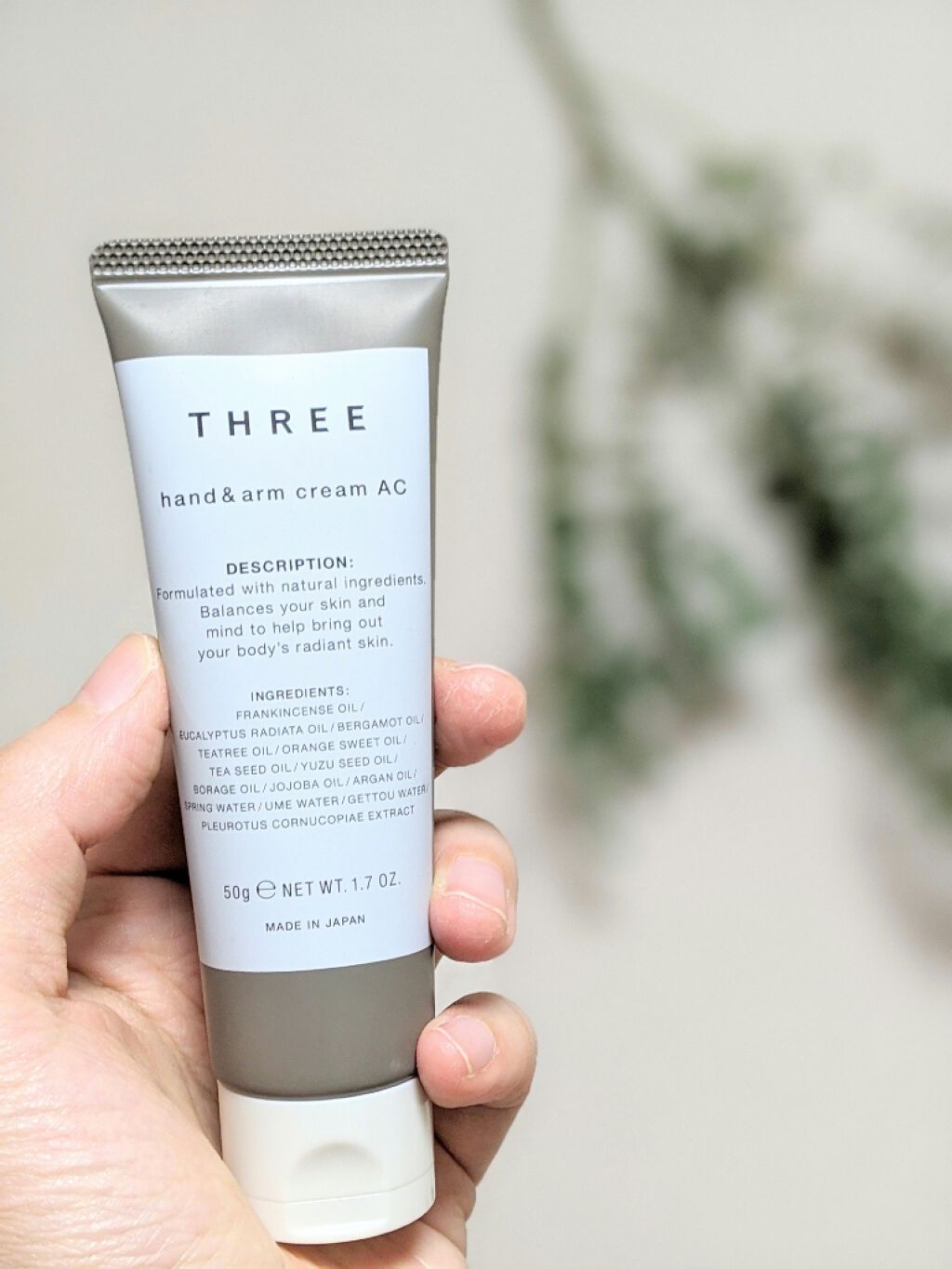 ハンド&アーム クリーム AC R/THREE/ハンドクリームを使ったクチコミ(1枚目)