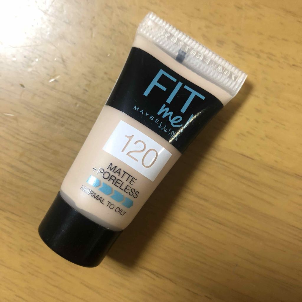 フィットミーリキッドファンデーション/MAYBELLINE NEW YORK/リキッドファンデーションを使ったクチコミ（1枚目）