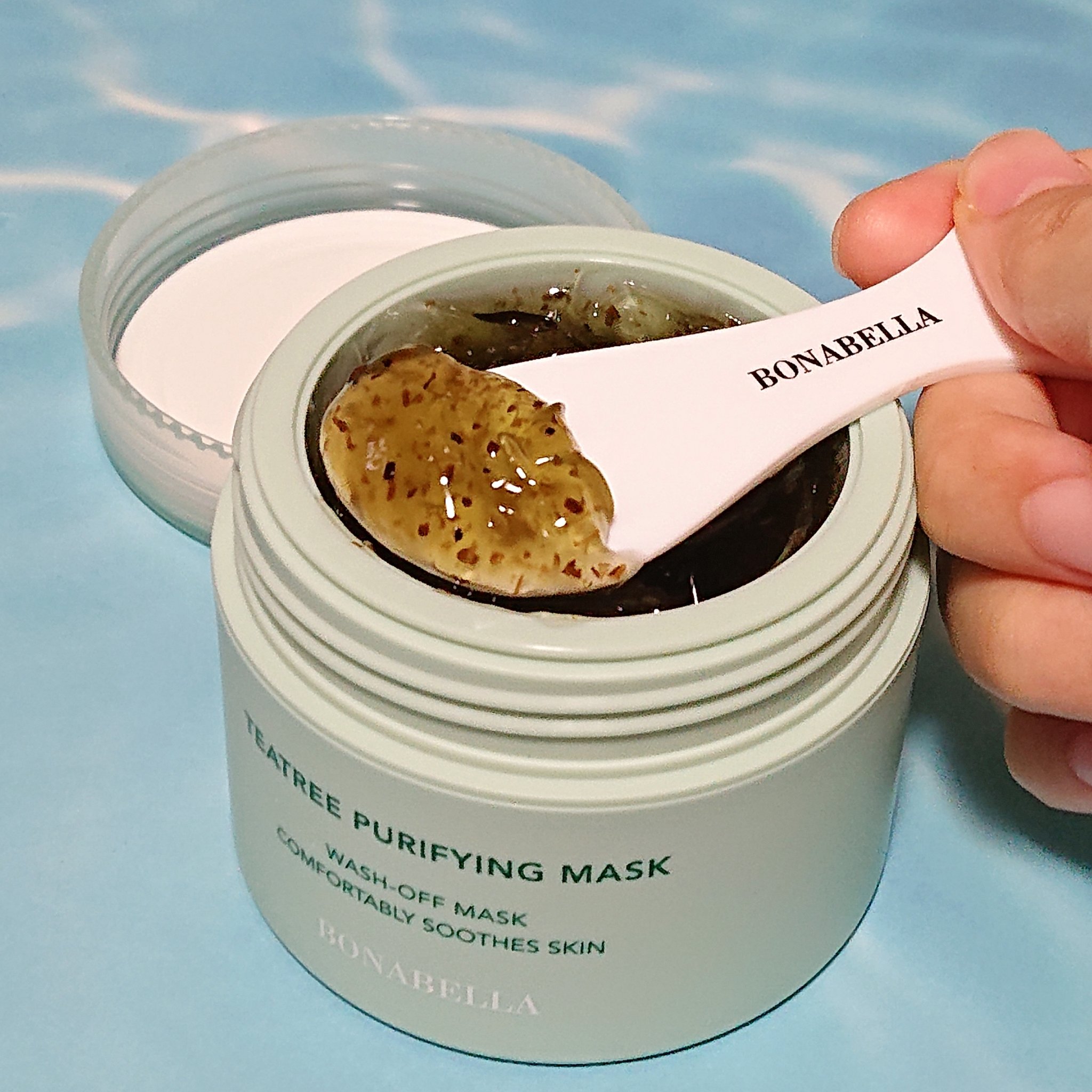 ティーツリーピュリファイングマスク/BONABELLA/洗い流すパック・マスクを使ったクチコミ（1枚目）