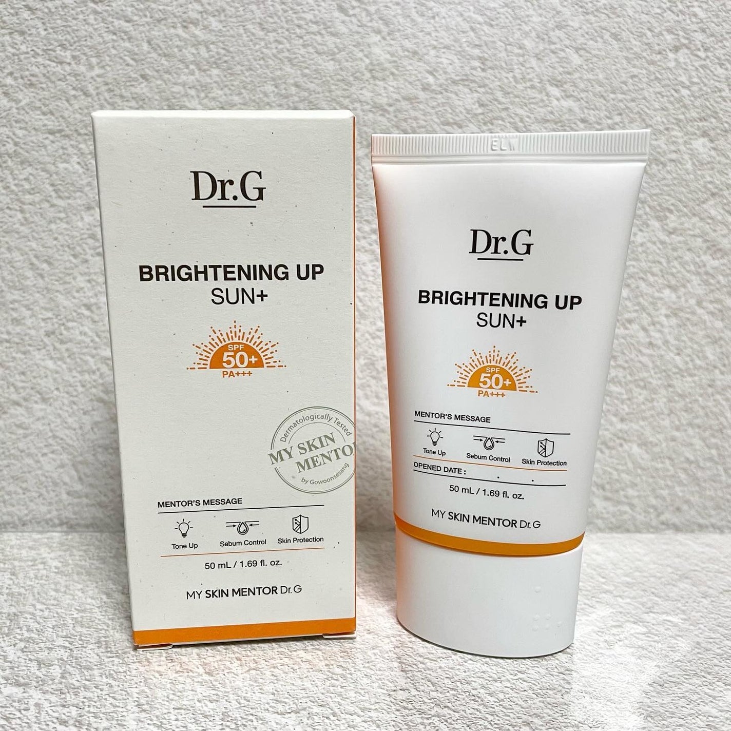 ブライトニングアップサンプラス/Dr.G/日焼け止めクリームを使ったクチコミ(1枚目)