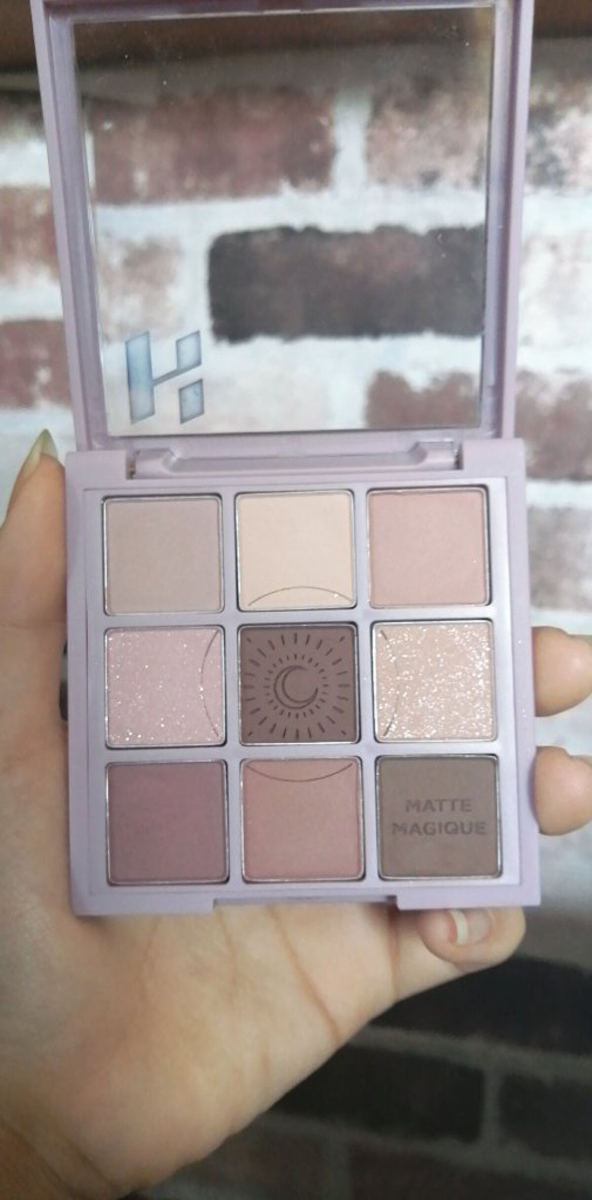 マイフェイブムードアイパレット 9カラー/HOLIKA HOLIKA/アイシャドウパレットを使ったクチコミ（3枚目）