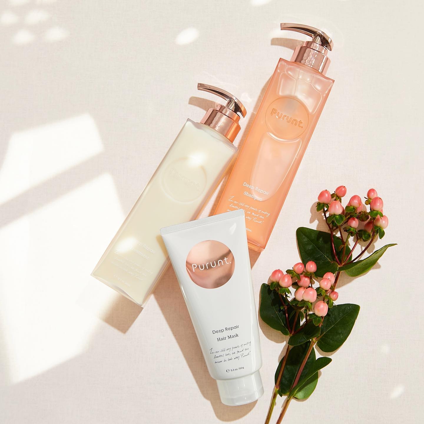 プルント ディープリペア美容液シャンプー／トリートメント/Purunt./市販シャンプーを使ったクチコミ（1枚目）