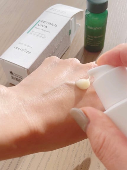 レチノール シカ リペア セラム/innisfree/美容液を使ったクチコミ(2枚目)