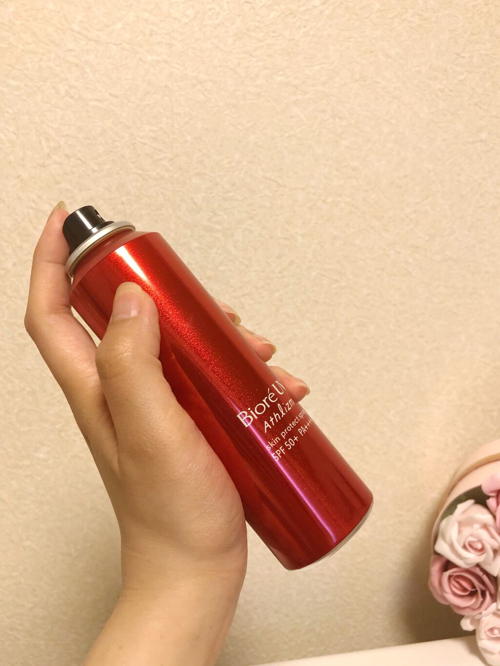 ビオレUV アスリズム スキンプロテクトスプレー	/ビオレ/日焼け止めミスト・スプレーを使ったクチコミ（3枚目）