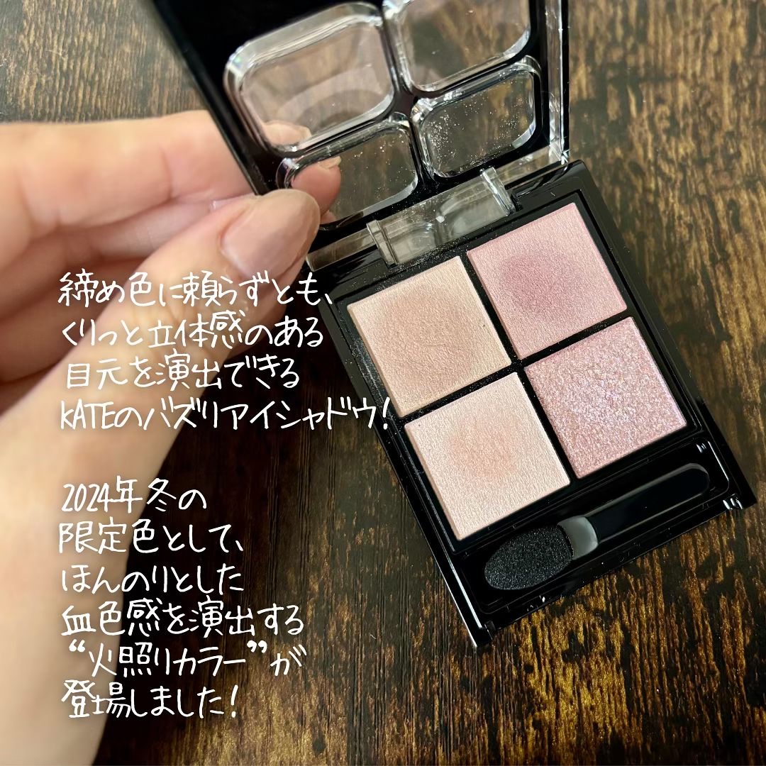 ケイト ポッピングシルエットシャドウ/KATE/アイシャドウパレットを使ったクチコミ（2枚目）