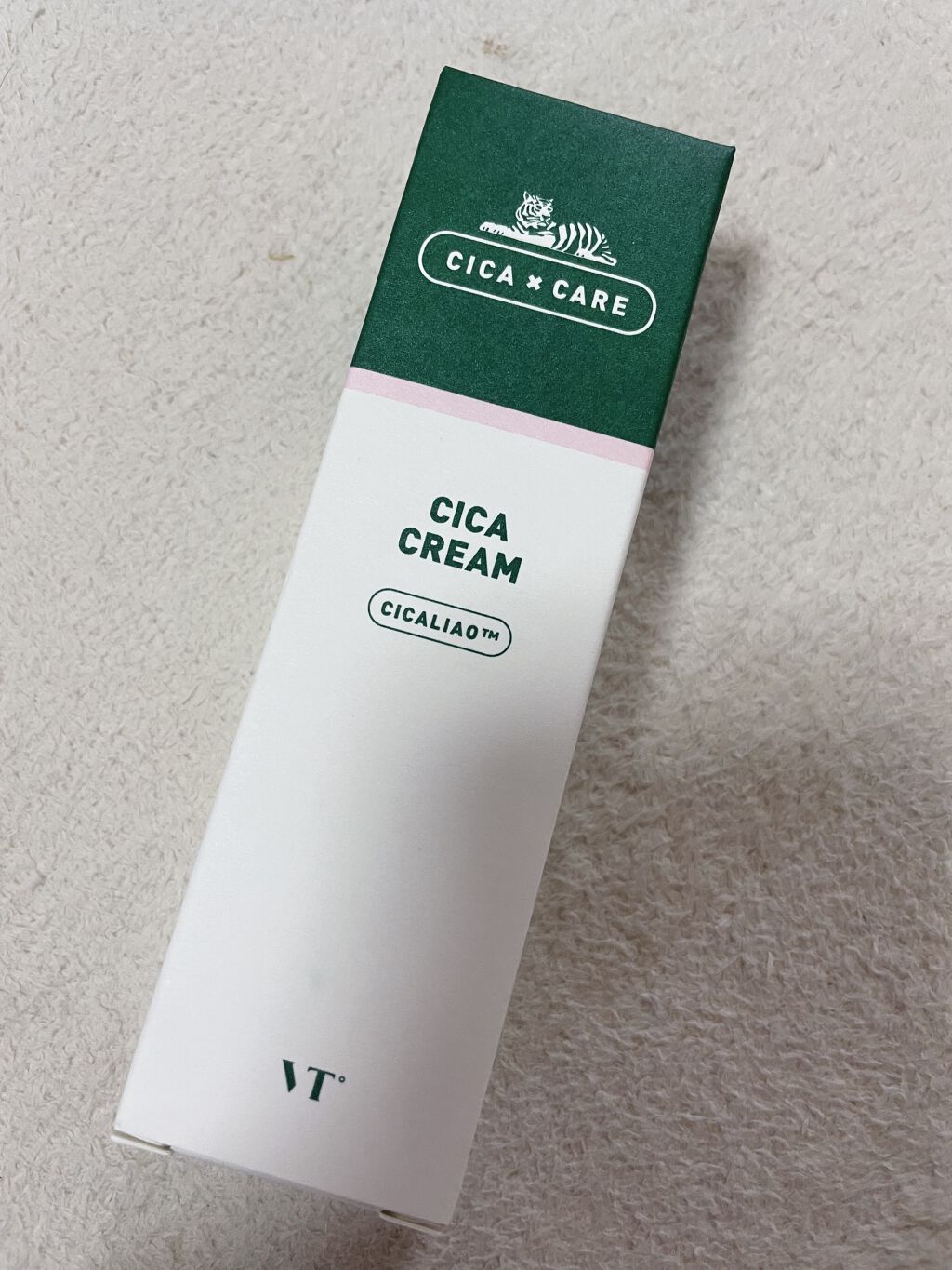 CICA クリーム/VT/フェイスクリームを使ったクチコミ（2枚目）