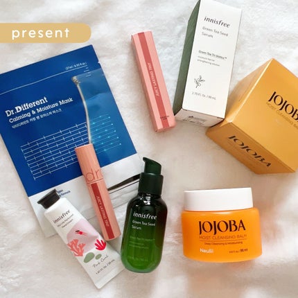 innisfree チェジュブレンディングティーハンドクリームのクチコミ「〖innisfree〗
☑︎ グリーンティーシード セラム N
緑茶の乳酸菌が肌の潤いバリ.....」(1枚目)