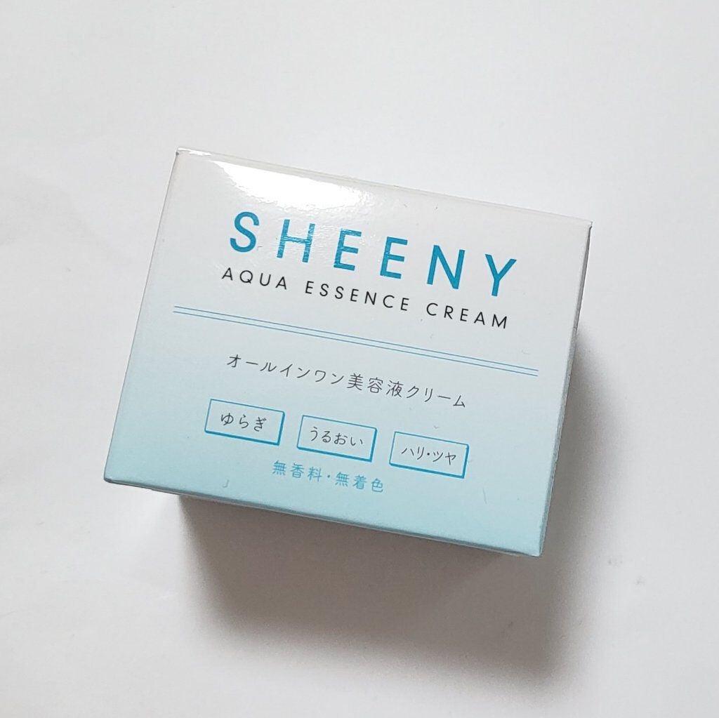 アクアエッセンスクリーム/SHEENY/フェイスクリームを使ったクチコミ(3枚目)