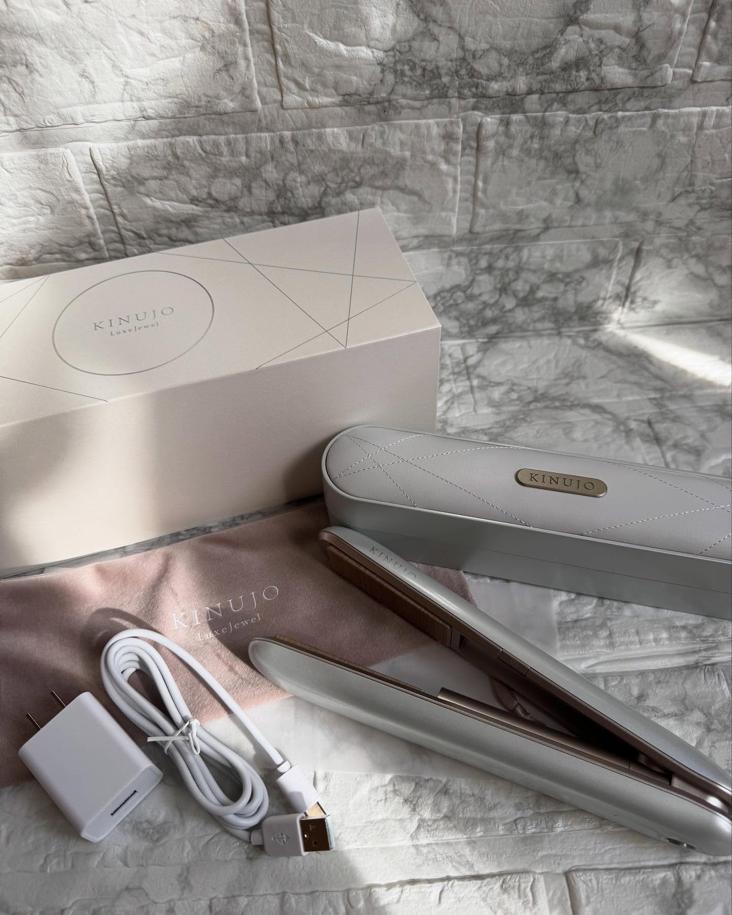 Luxejewel［ラグジュエル］-KINUJO コードレスアイロン-/KINUJO/ストレートアイロンを使ったクチコミ（2枚目）