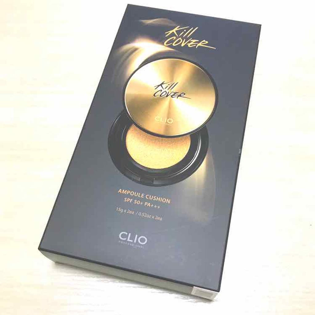 キル カバー ファンウェア クッション エックスピー/CLIO/クッションファンデーションを使ったクチコミ(1枚目)