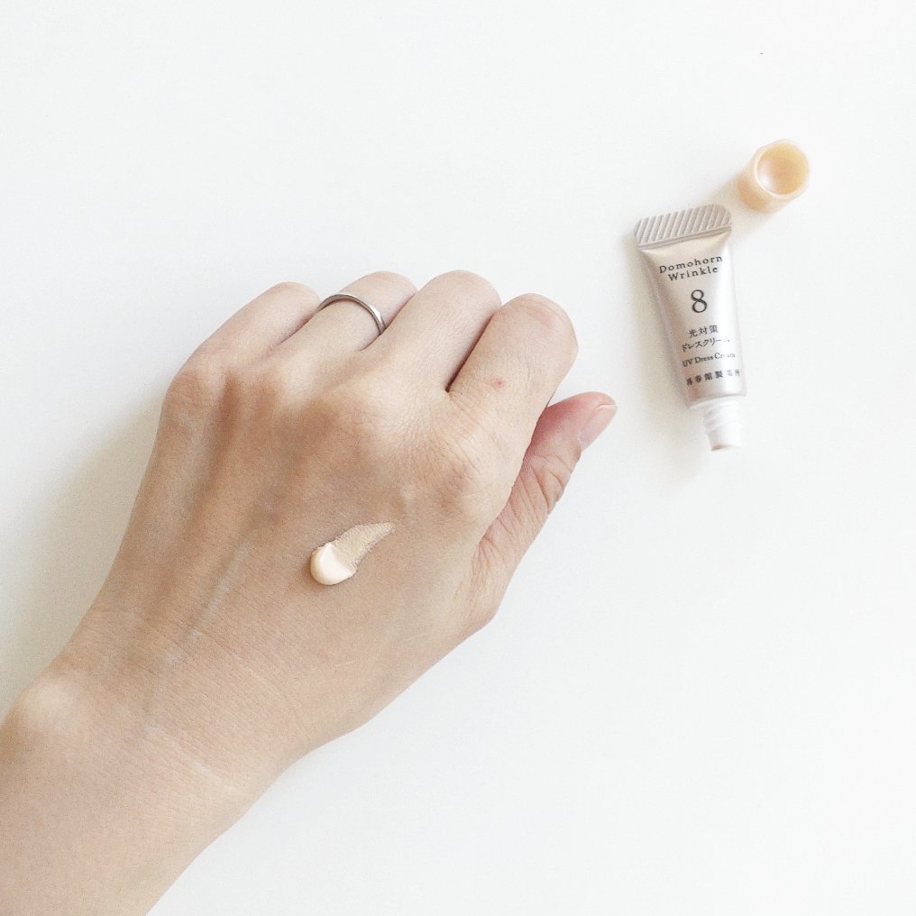 光対策 ドレスクリーム/ドモホルンリンクル/化粧下地を使ったクチコミ（2枚目）