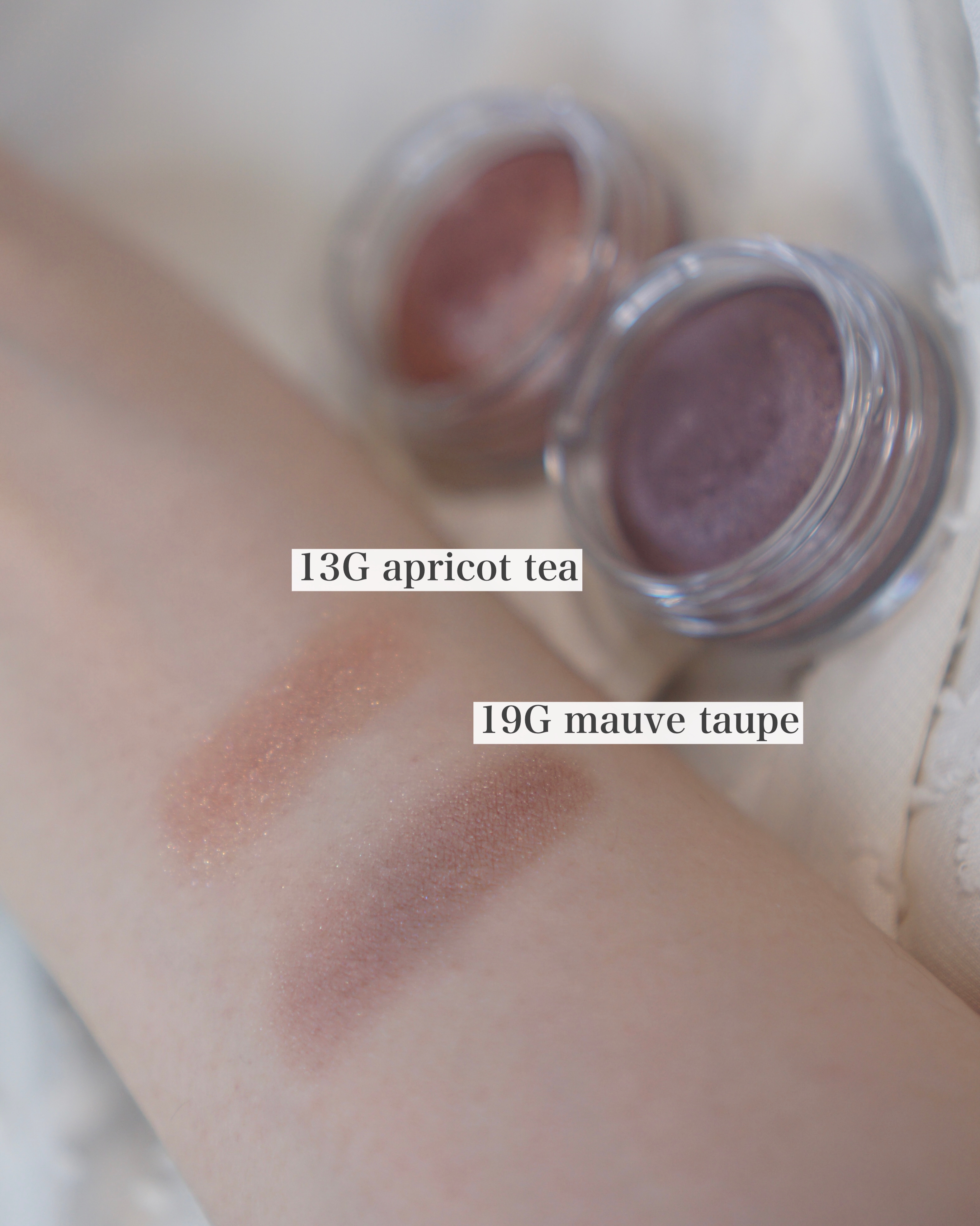 アイグロウジェム スキンシャドウ 19G mauve taupe/DECORTÉ/ジェル・クリームアイシャドウを使ったクチコミ（3枚目）