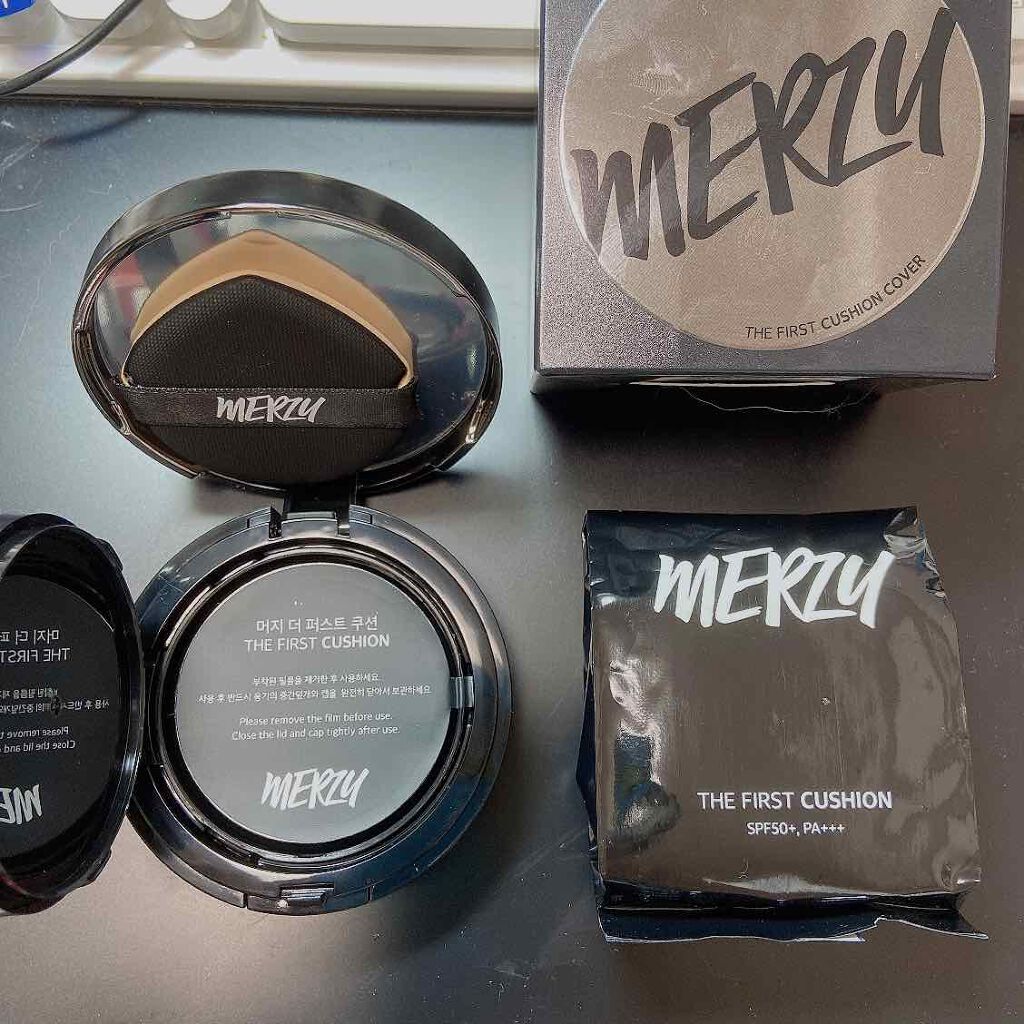 THE FIRST CUSHION COVER/MERZY/クッションファンデーションを使ったクチコミ(2枚目)