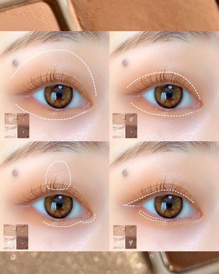 ベターザンアイズ 韓服エディション/rom&nd/アイシャドウパレットを使ったクチコミ(2枚目)