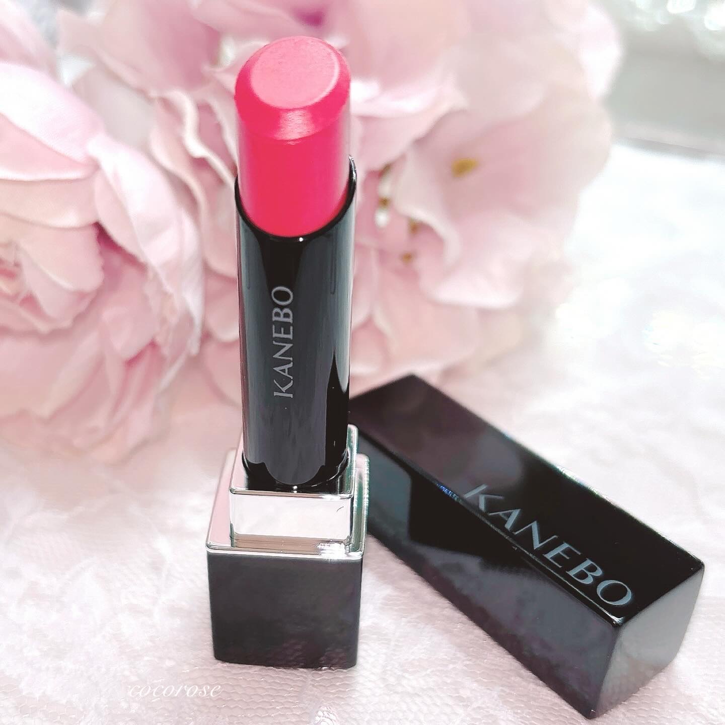 ルージュスターヴァイブラント V03 Rapture Rose/KANEBO/口紅を使ったクチコミ（1枚目）