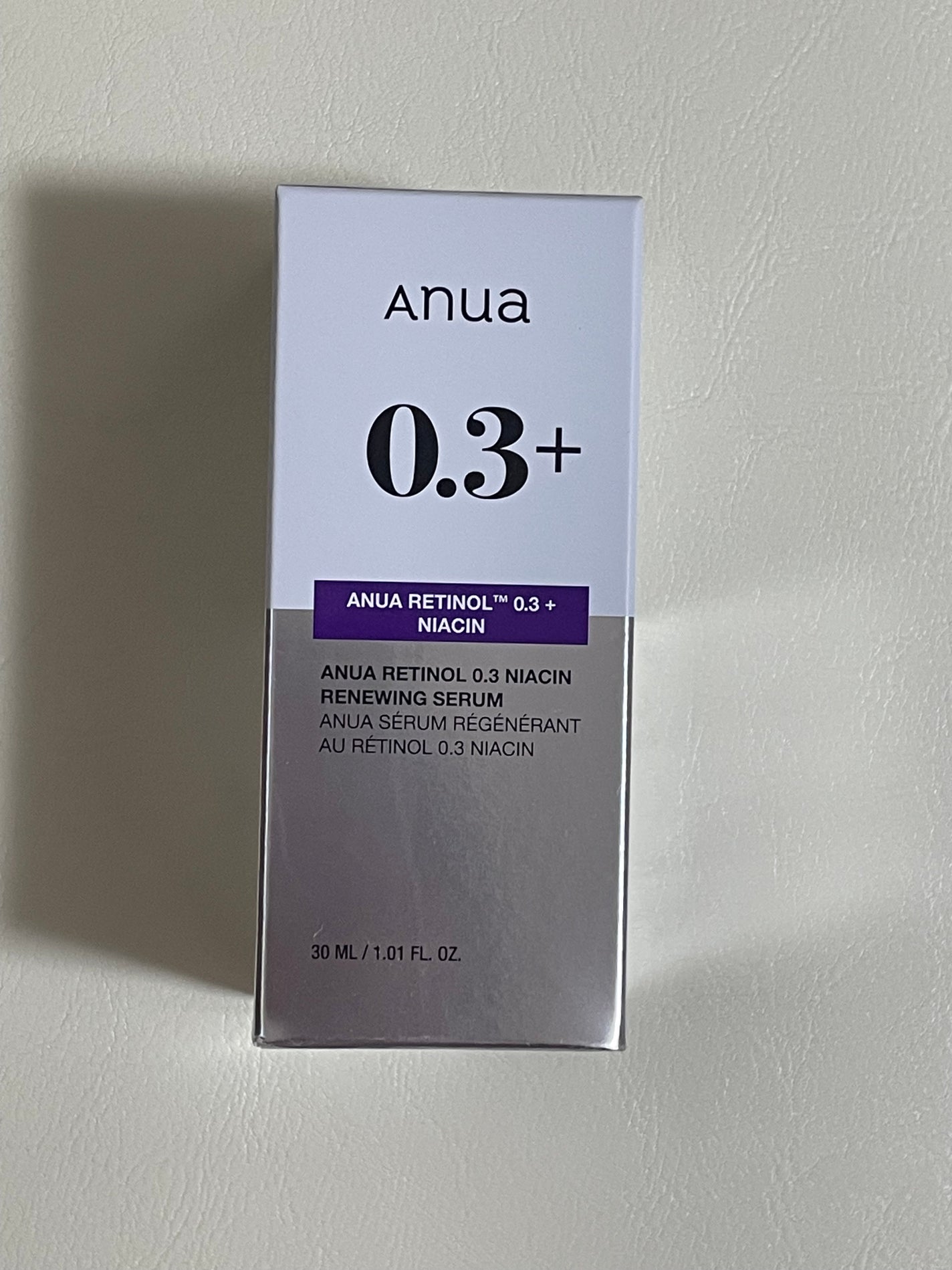 レチノール0.3 ナイアシンリニューイングセラム/Anua/美容液を使ったクチコミ(1枚目)