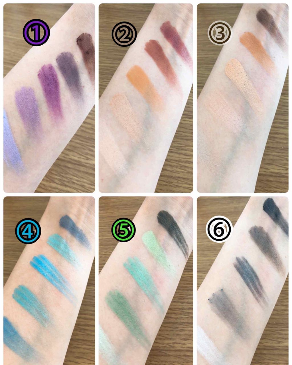 30COLORSEYESHADOWPALETTE/Dolly Angel/アイシャドウパレットを使ったクチコミ(3枚目)