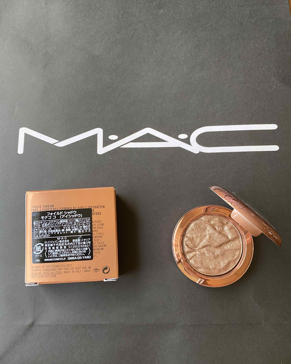 フォイルド シャドウ モナコ コ/M・A・C/単色アイシャドウを使ったクチコミ（2枚目）