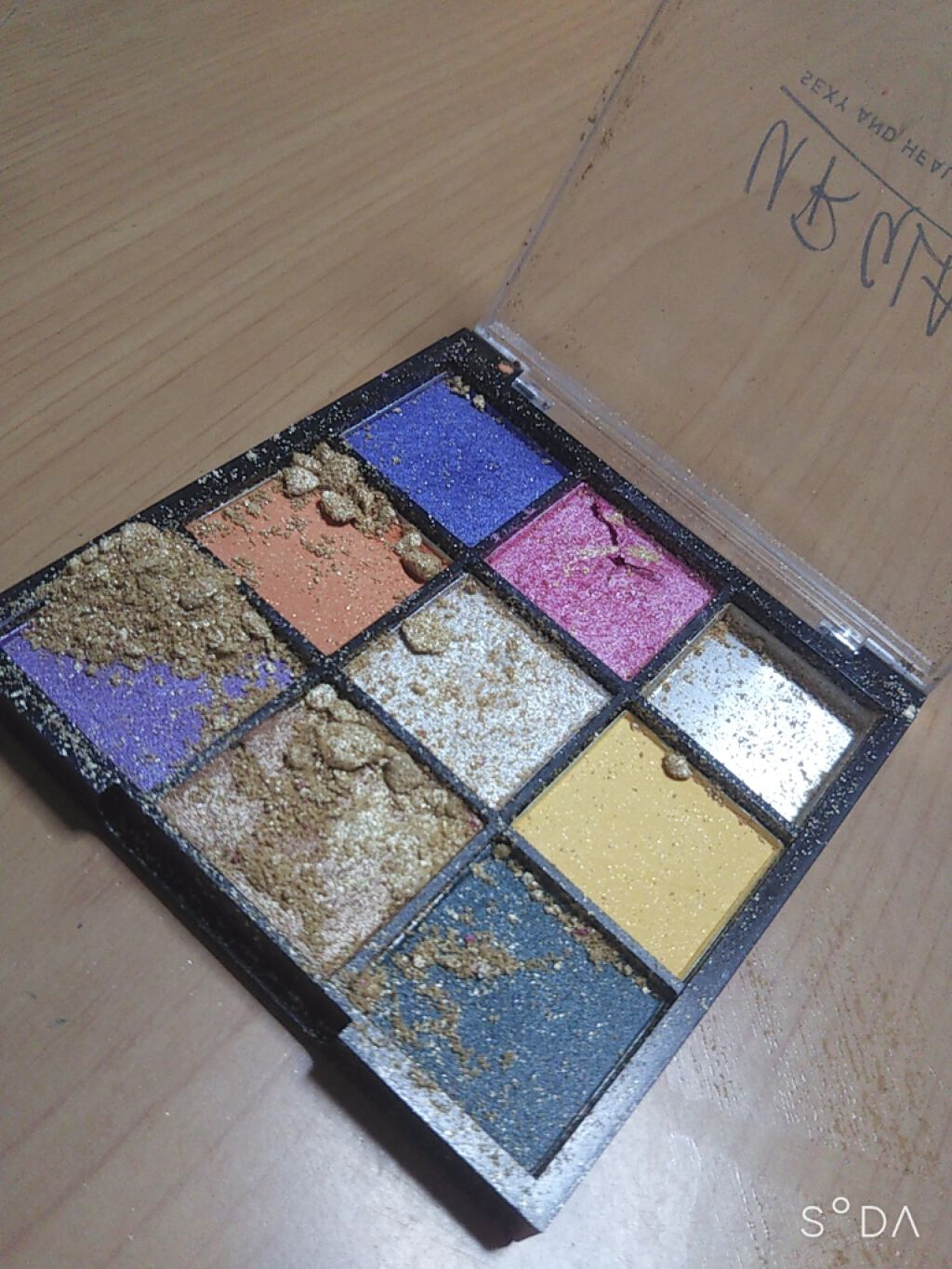 UR GLAM　BLOOMING EYE COLOR PALETTE/U R GLAM/アイシャドウパレットを使ったクチコミ（3枚目）