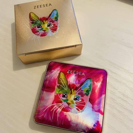 アニマルアイシャドウ(4シェード)/ZEESEA/アイシャドウパレットを使ったクチコミ(1枚目)