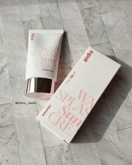 ウォータースプラッシュサンクリーム セラミド/espoir/日焼け止めクリームを使ったクチコミ(1枚目)