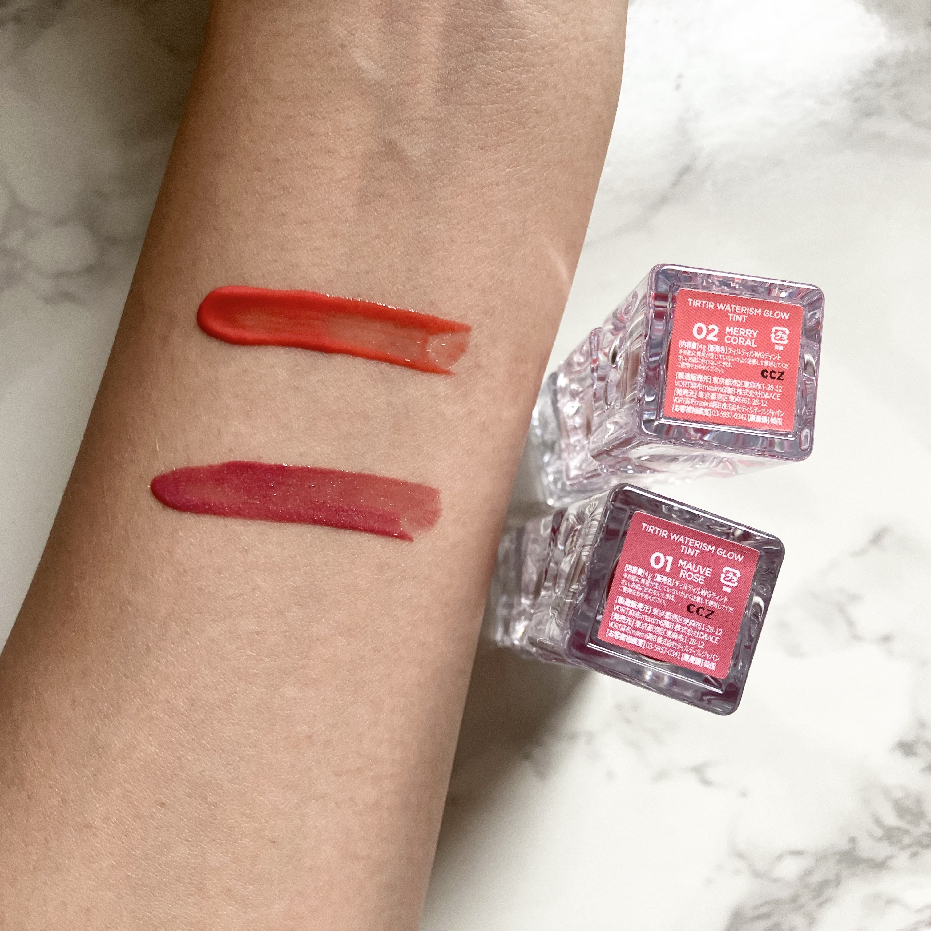 ウォーターリズムグロウティント/TIRTIR(ティルティル)/リップティントを使ったクチコミ（2枚目）
