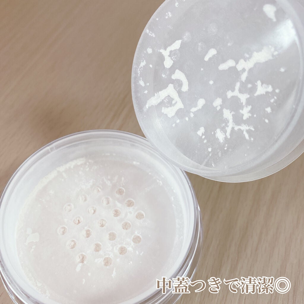 うるふわ仕上げパウダー/CEZANNE/ルースパウダーを使ったクチコミ(2枚目)