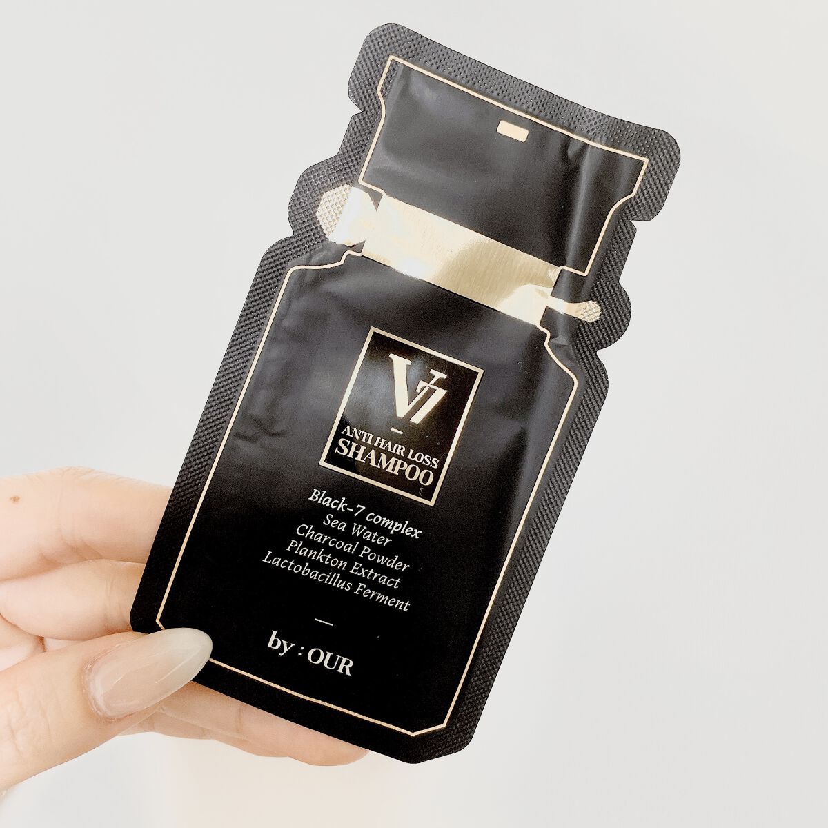 V7 アンチヘアロス シャンプー/by : OUR/サロンシャンプーを使ったクチコミ（1枚目）