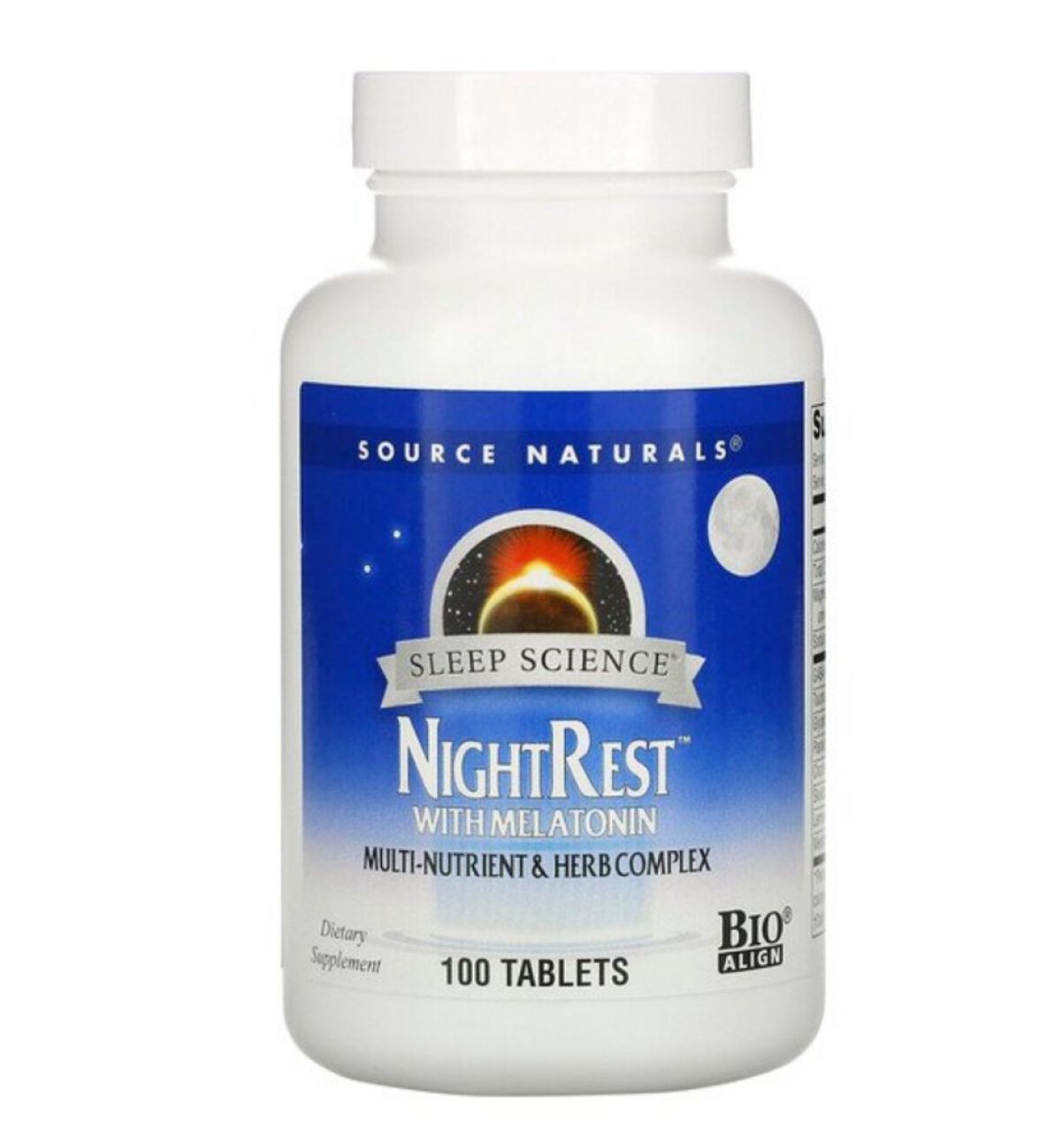 NIGHT REST WITH MELATONIN/ソースナチュラルズ(Source Naturals)/健康サプリメントを使ったクチコミ(1枚目)