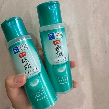 薬用 極潤 スキンコンディショナー/肌ラボ/化粧水を使ったクチコミ(1枚目)