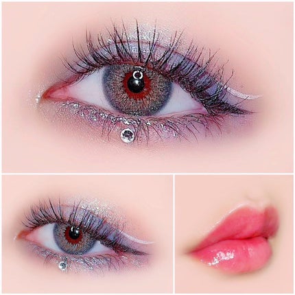 UR GLAM BLOOMING EYE COLOR PALETTE/U R GLAM/アイシャドウパレットを使ったクチコミ(1枚目)