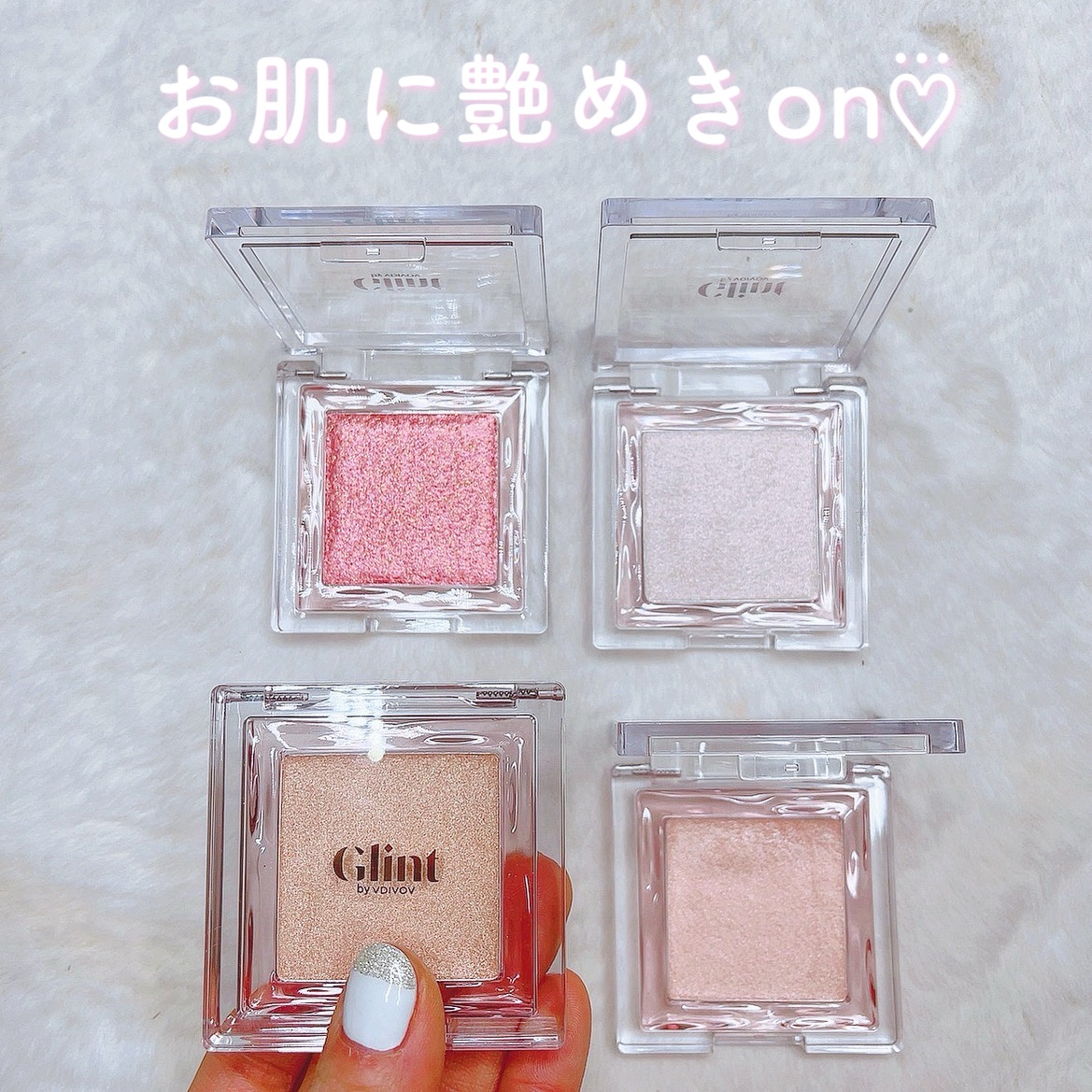 ベイクドブラッシュ #02 Citrus Pop/Glint/パウダーチークを使ったクチコミ（1枚目）