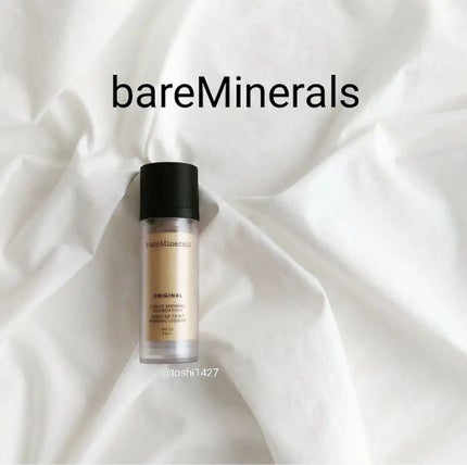 オリジナル  リキッド  ミネラル  ファンデーション/bareMinerals/リキッドファンデーションを使ったクチコミ(1枚目)