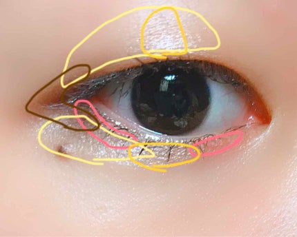 ベルベッティフィットカラーズ/キャンメイク/ジェル・クリームアイシャドウを使ったクチコミ(3枚目)
