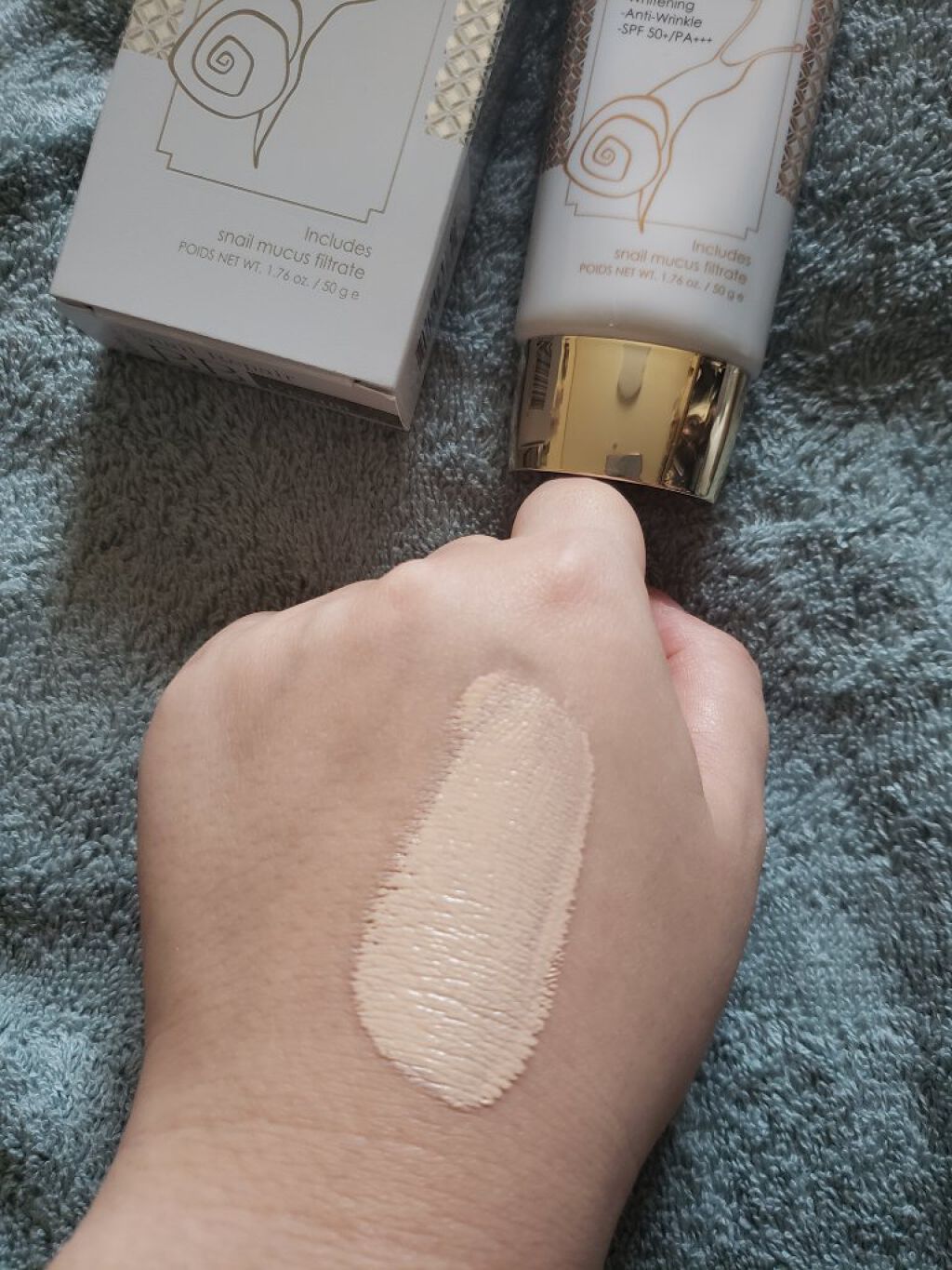 モイストラボ BBエッセンスクリーム/Moist Labo/BBクリームを使ったクチコミ(3枚目)