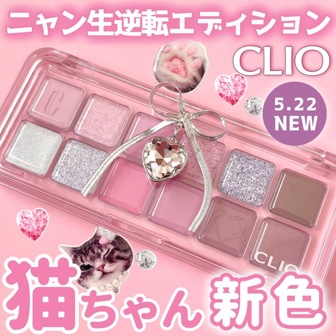 プロ アイ パレット エアー/CLIO/アイシャドウパレットを使ったクチコミ（1枚目）