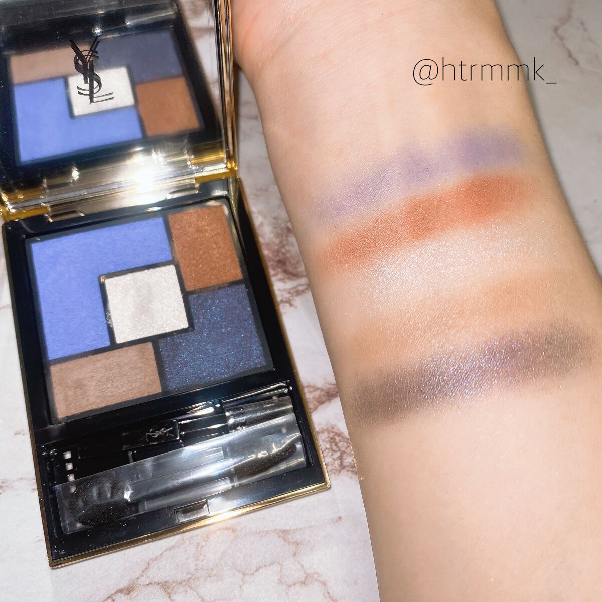 クチュール クルール パレット/YVES SAINT LAURENT BEAUTE/アイシャドウパレットを使ったクチコミ(3枚目)
