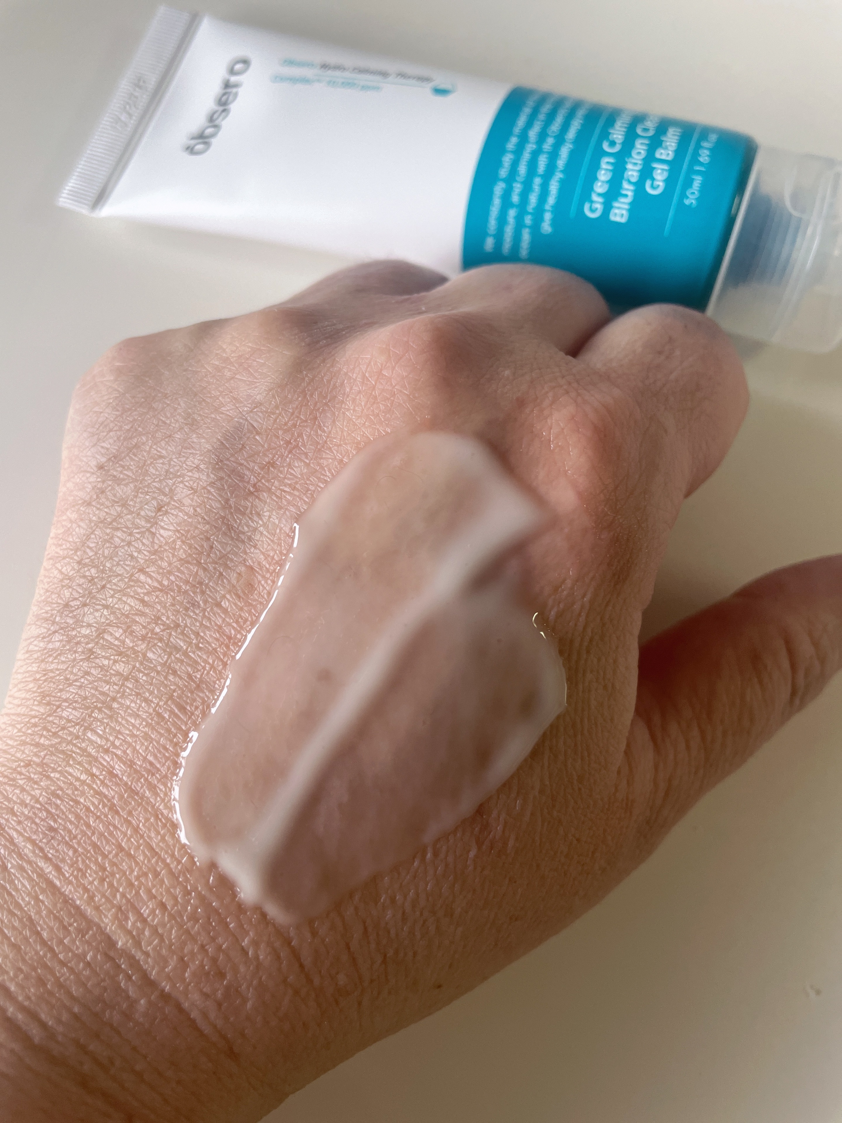 obsero グリーンカーミングブルーレーションクリーンゲルバームのクチコミ「obsero
グリーンカーミングブルーレーションクリーンゲルバーム

こちら　プレゼントキャン.....」（2枚目）