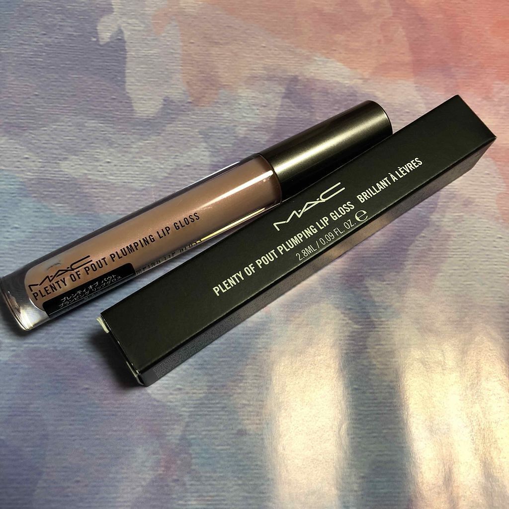 プレンティ オブ パウト プランピング リップグロス L シアーライトピンク/M・A・C/リップグロスを使ったクチコミ（1枚目）