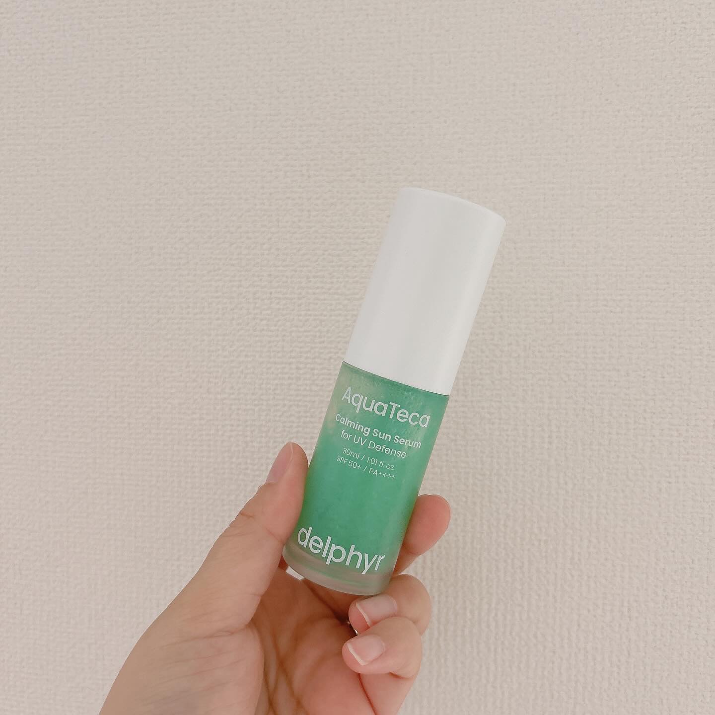 AquaTeca calming sun serum/Delphyr/日焼け止めローションを使ったクチコミ（3枚目）
