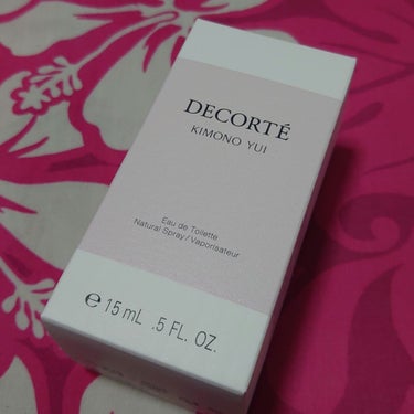 キモノ　ユイ　オードトワレ 15ml/DECORTÉ/香水(レディース)を使ったクチコミ（1枚目）