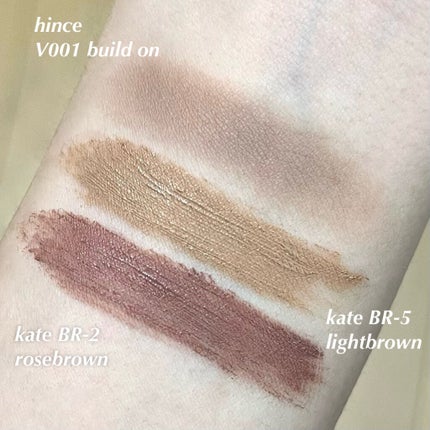 ニューデップスアイシャドウ/hince/単色アイシャドウを使ったクチコミ(2枚目)