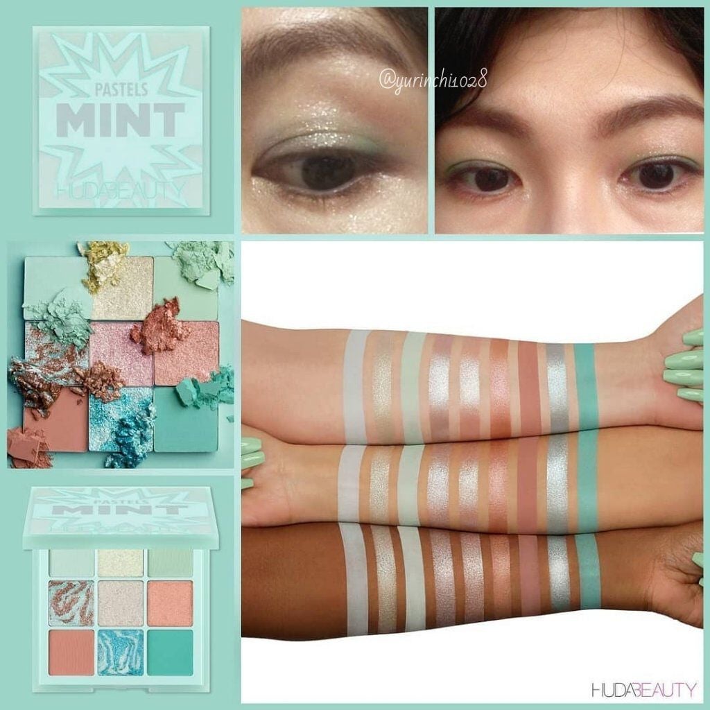 PASTEL OBSESSIONS EYESHADOW PALETTE/Huda Beauty/アイシャドウパレットを使ったクチコミ(2枚目)