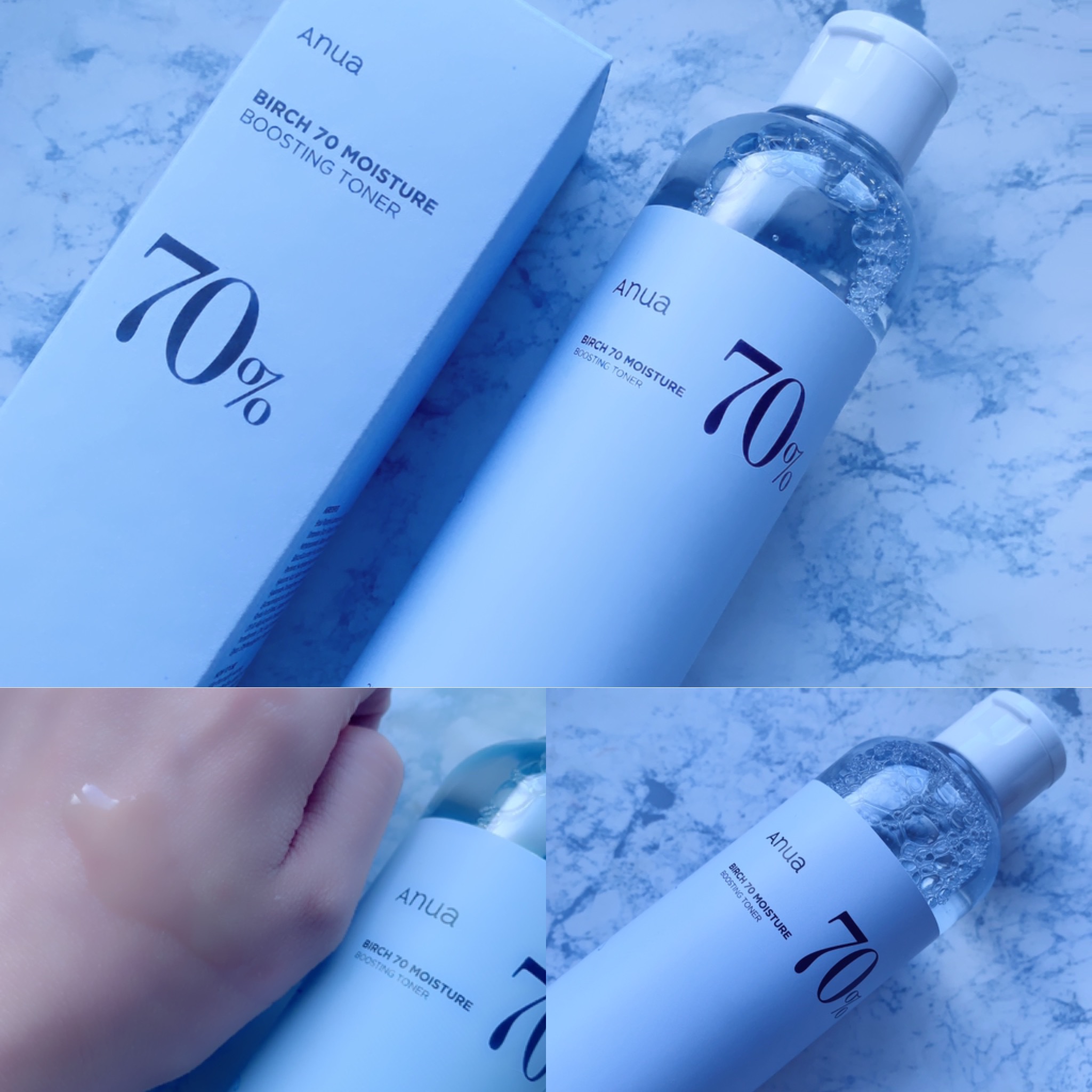 シラカバ 70% 水分ブースティングトナー/Anua/化粧水を使ったクチコミ（2枚目）