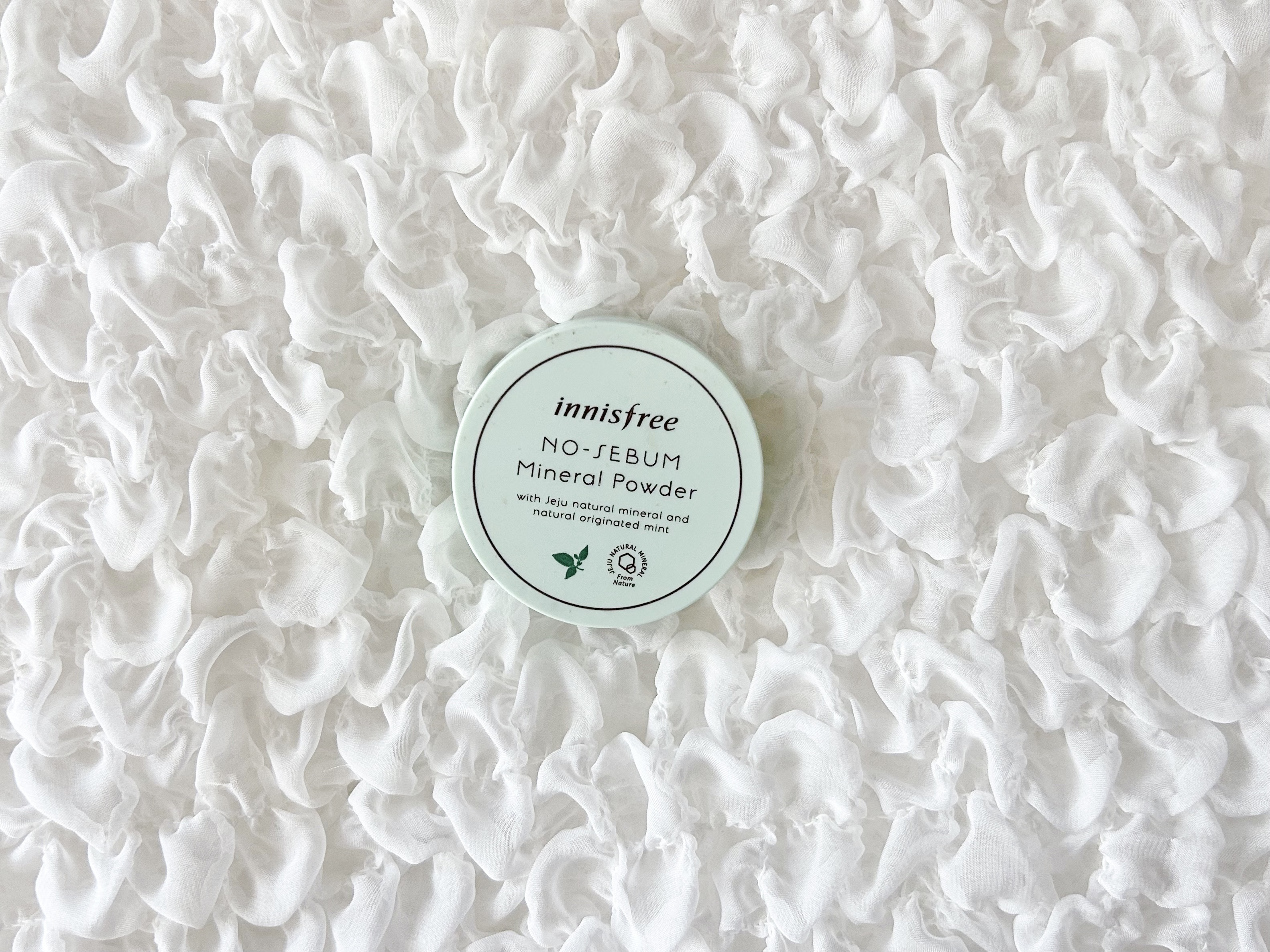 ノーセバム　ミネラルパウダー　N/innisfree/ルースパウダーを使ったクチコミ（1枚目）